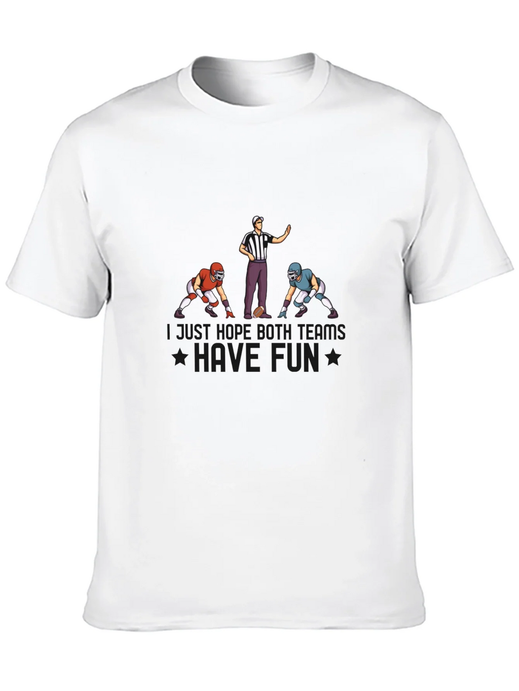 Football Referee Humor Graphic T-Shirt