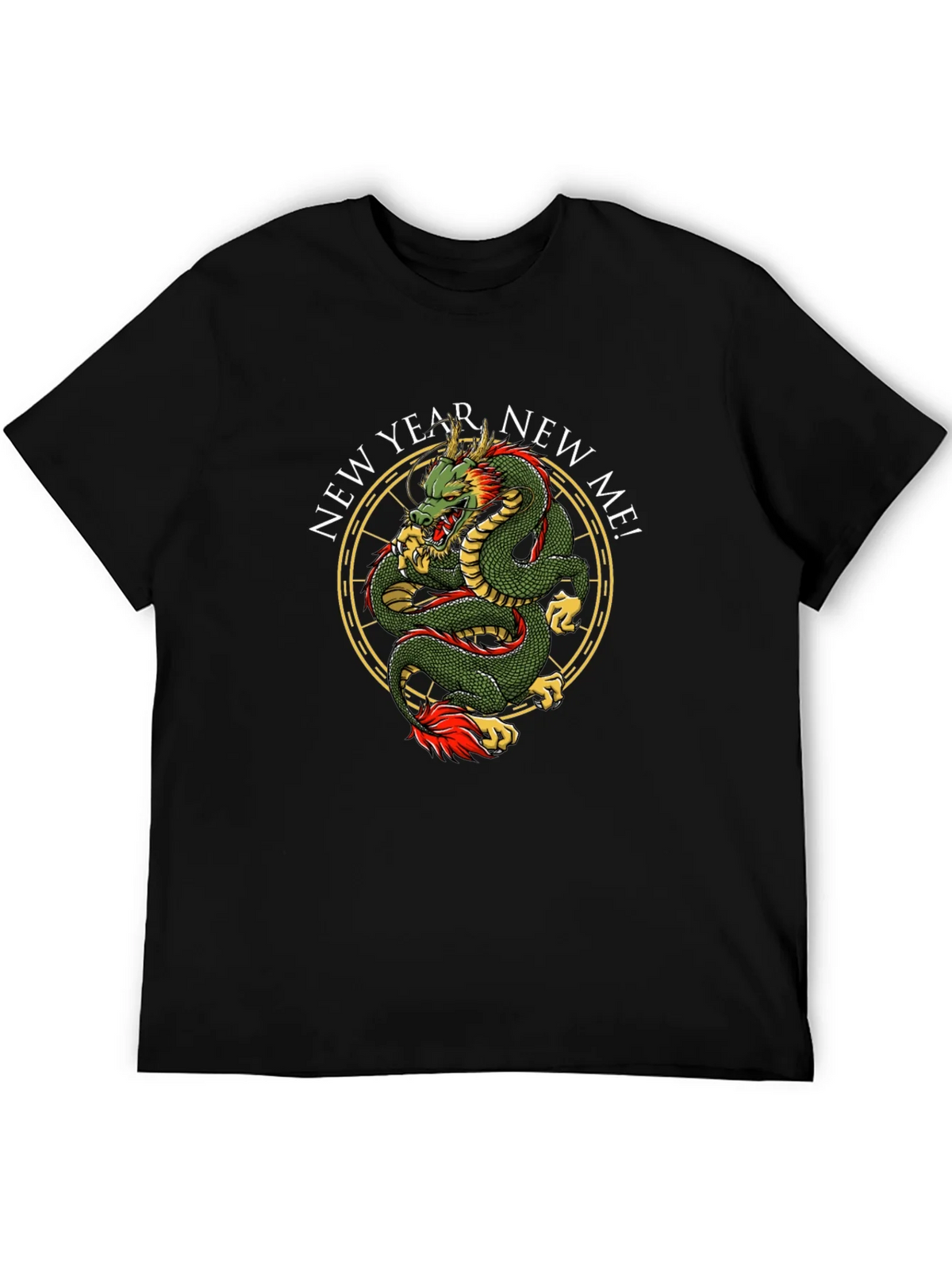 New Year New Me Dragon Graphic Tee