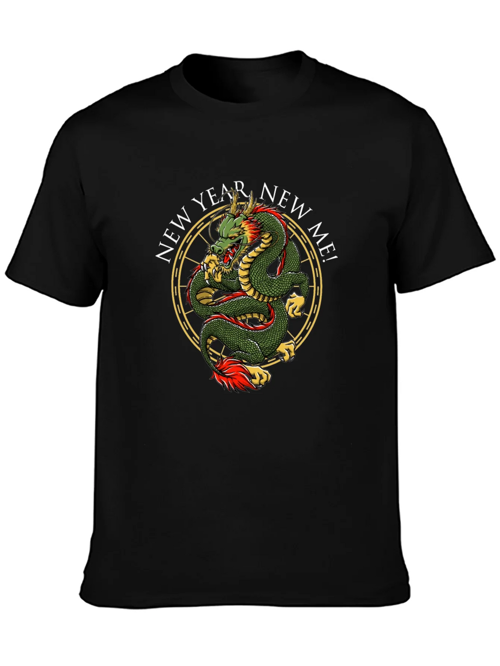 New Year New Me Dragon Graphic Tee