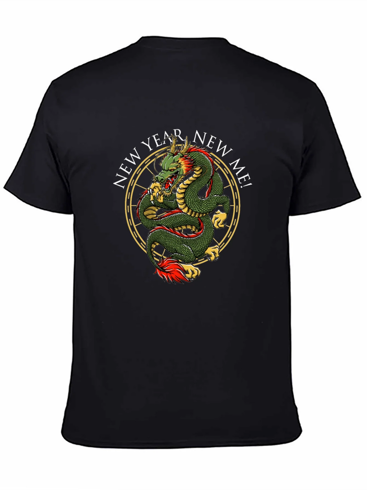 New Year New Me Dragon Graphic Tee