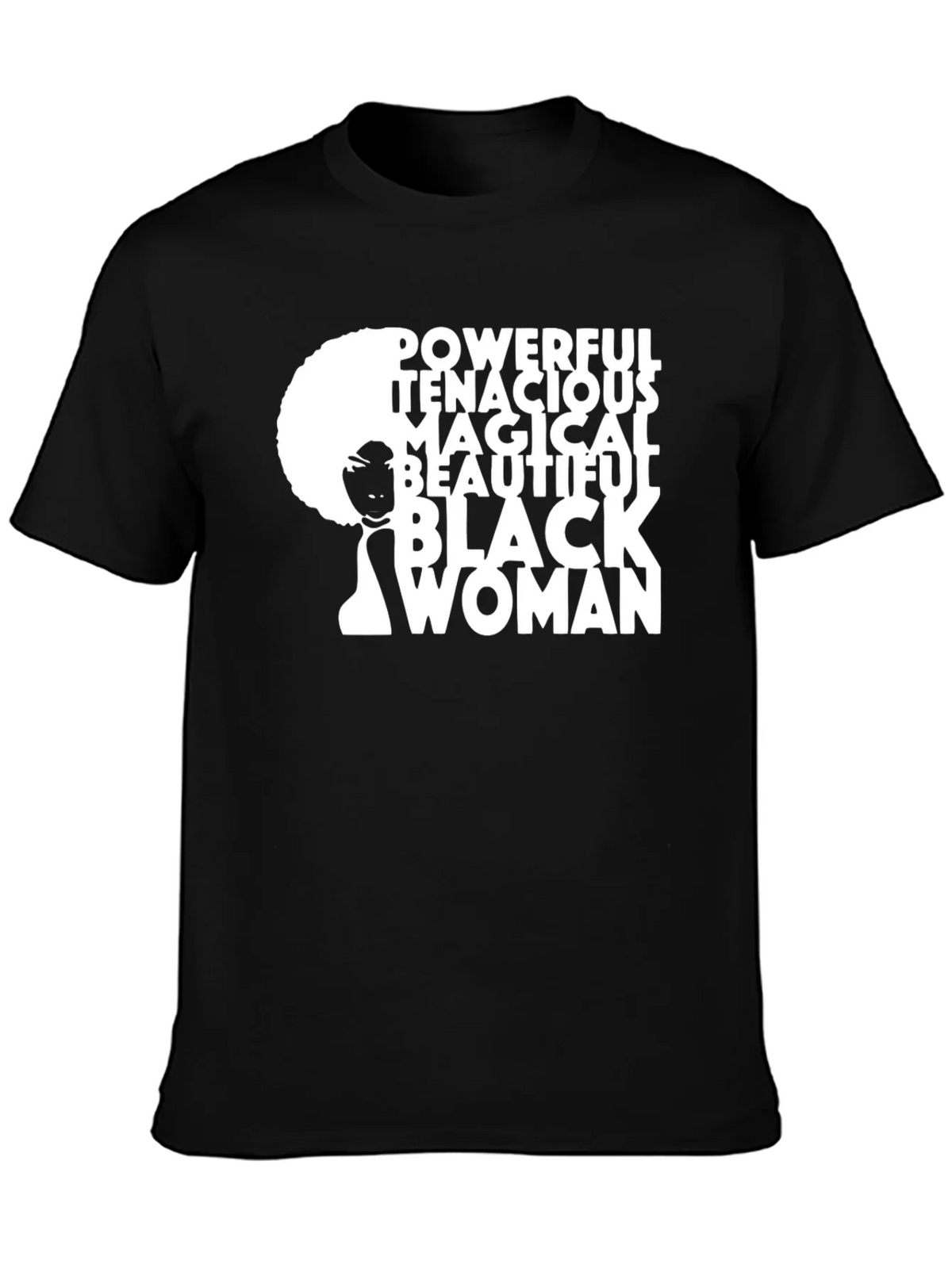 Powerful Black Woman Graphic Tee