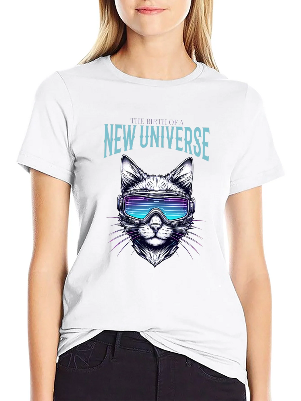 New Universe Cat T-Shirt