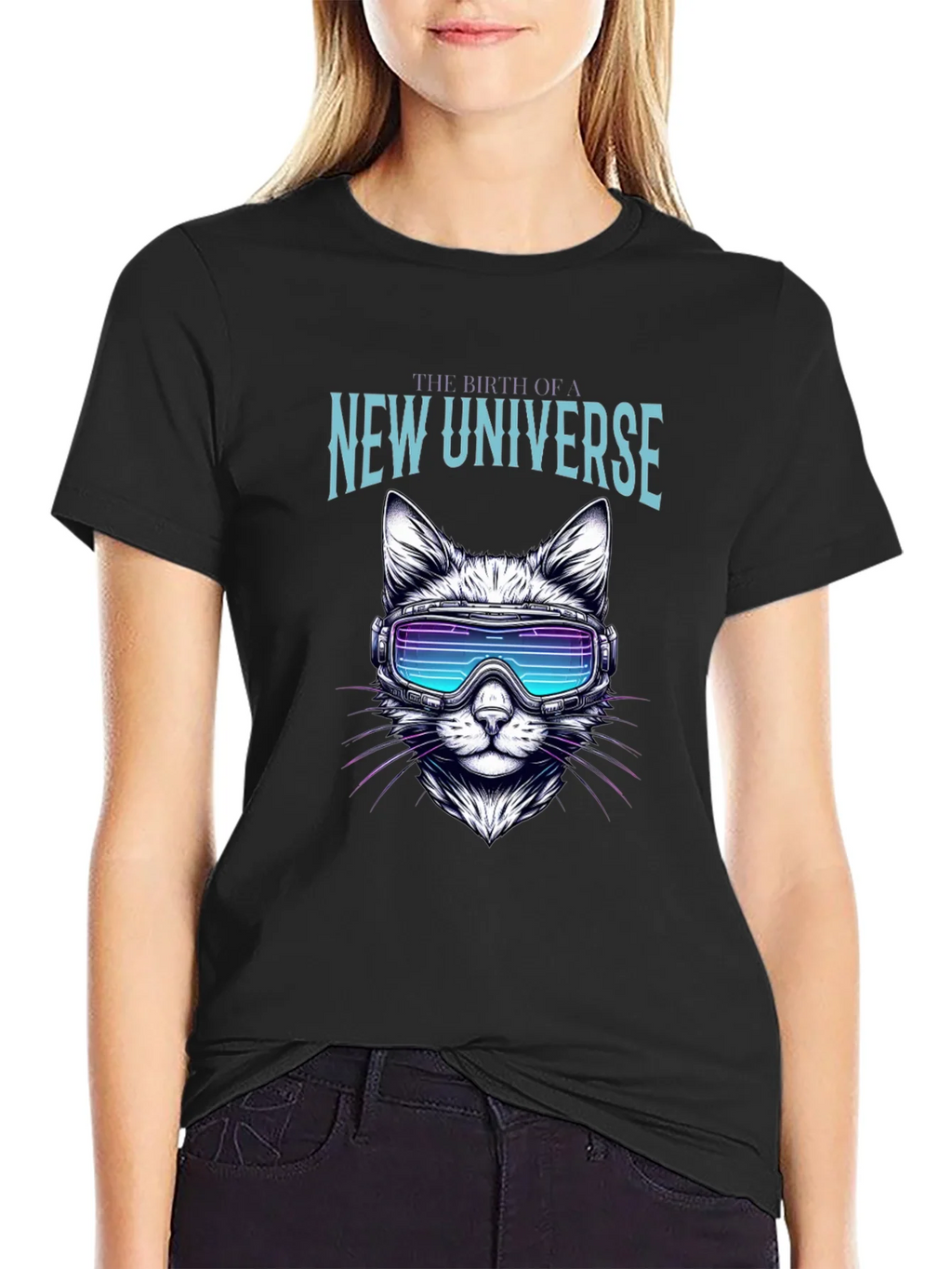 New Universe Cat T-Shirt