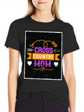 Cross Country Mom Graphic T-Shirt