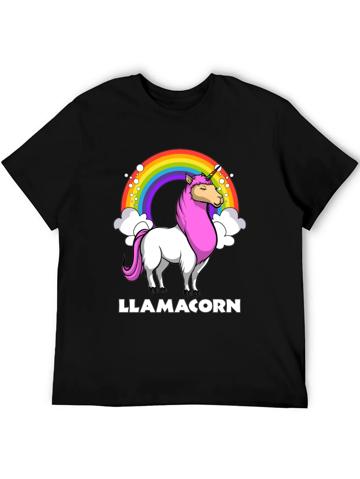 Llamacorn T-Shirt - Rainbow Unicorn Llama Tee