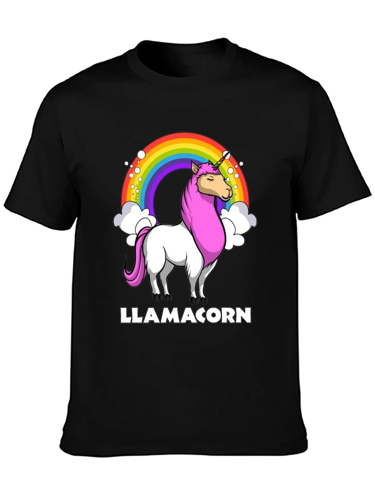 Llamacorn T-Shirt - Rainbow Unicorn Llama Tee