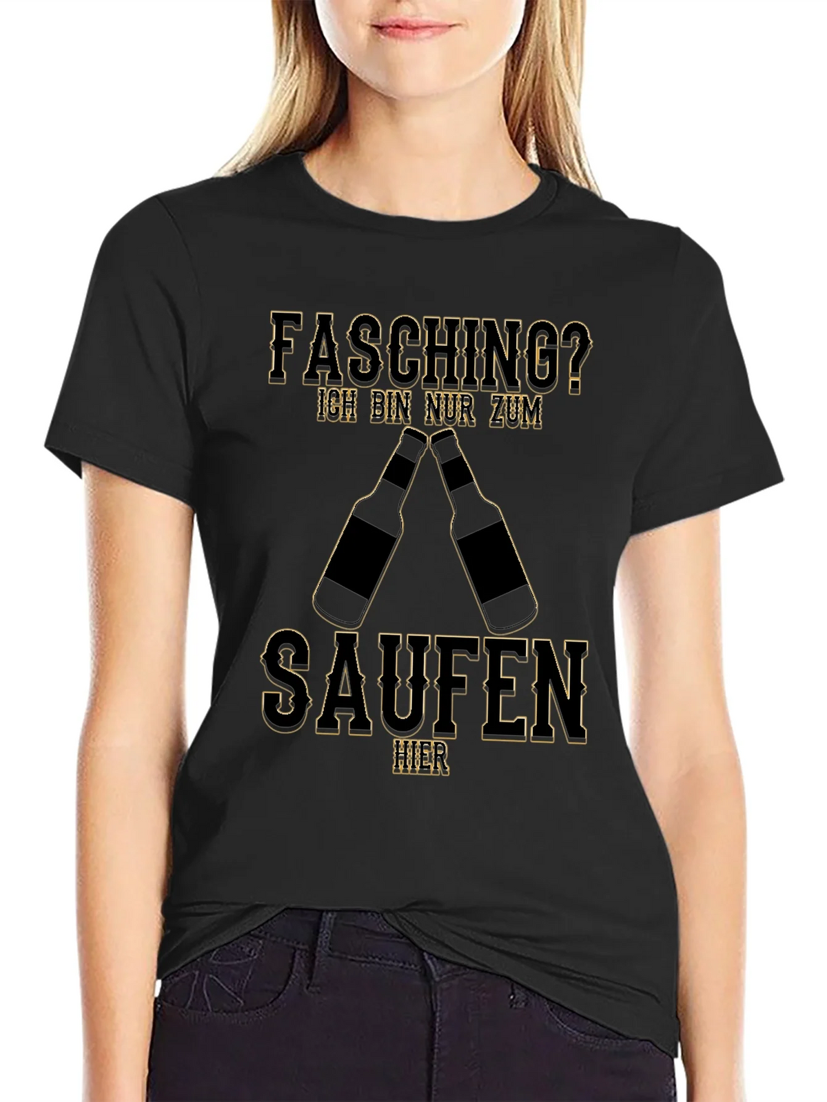 Fasching Saufen T-Shirt