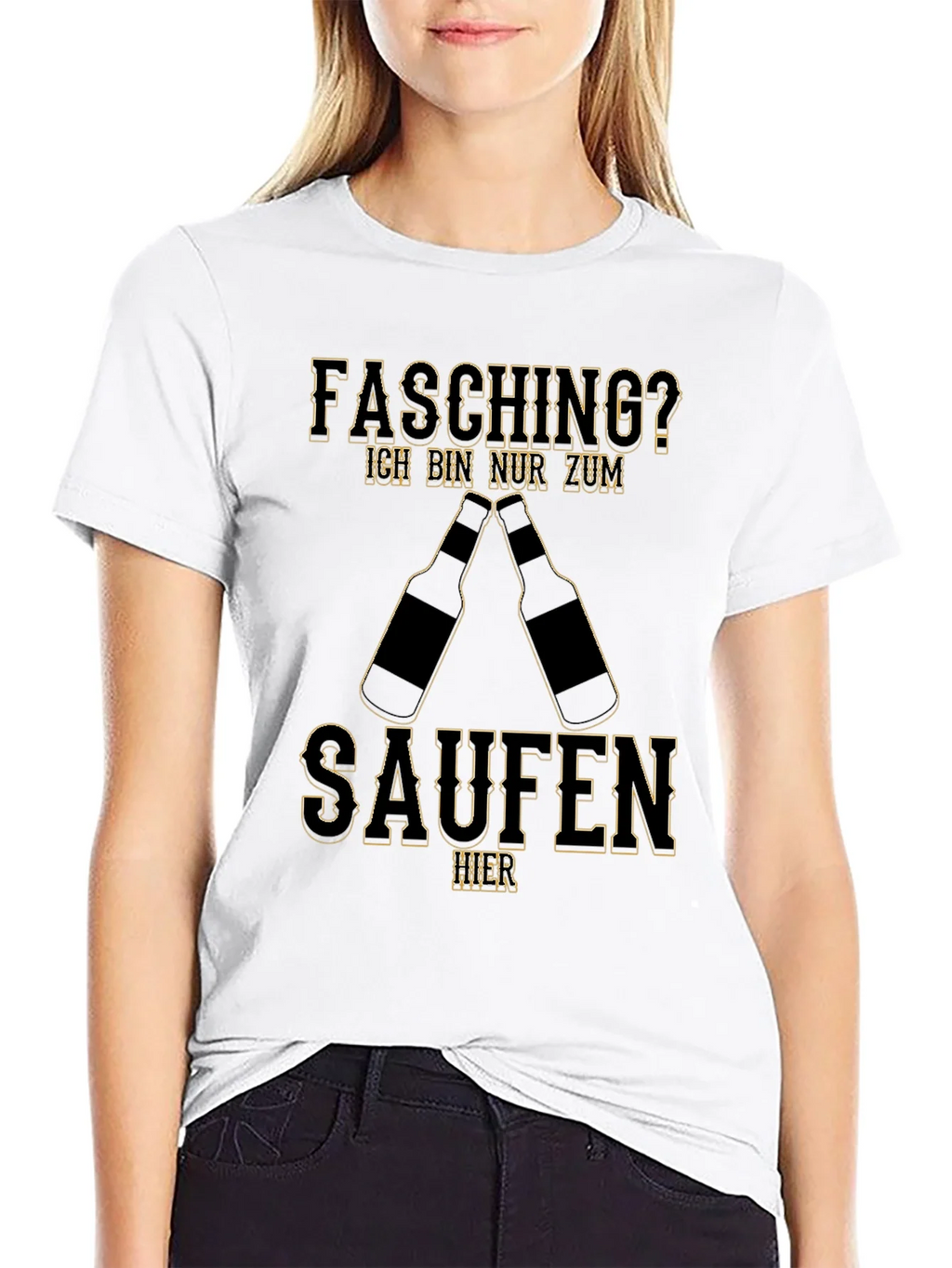 Fasching Saufen T-Shirt