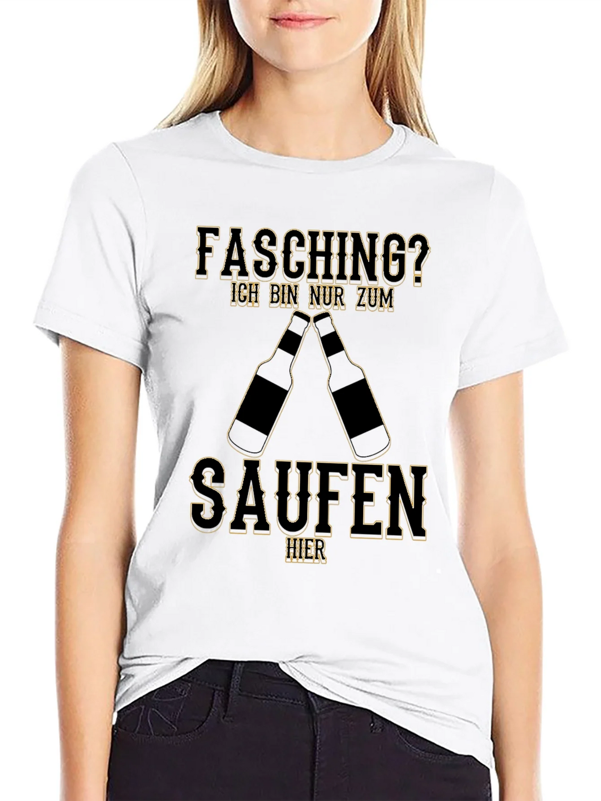 Fasching Saufen T-Shirt
