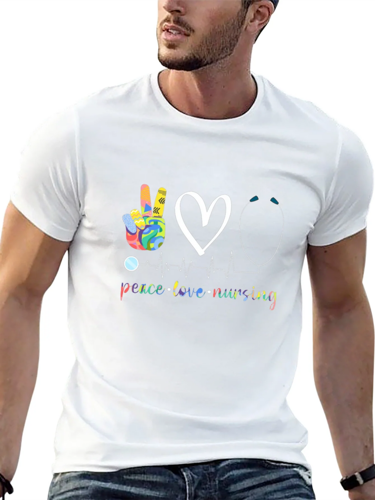 Peace Love Nursing T-Shirt