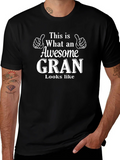 Awesome Gran T-Shirt - Perfect Gift for Grandma!