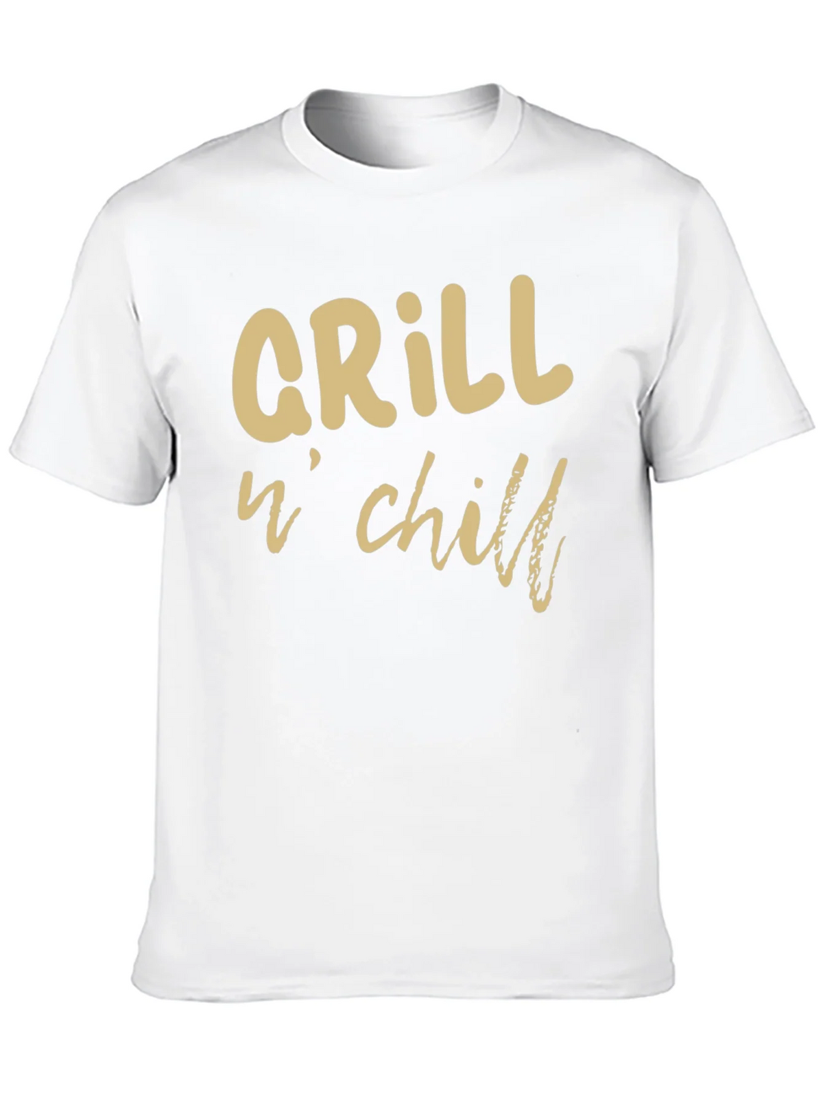 Grill n Chill Graphic T-Shirt - Black