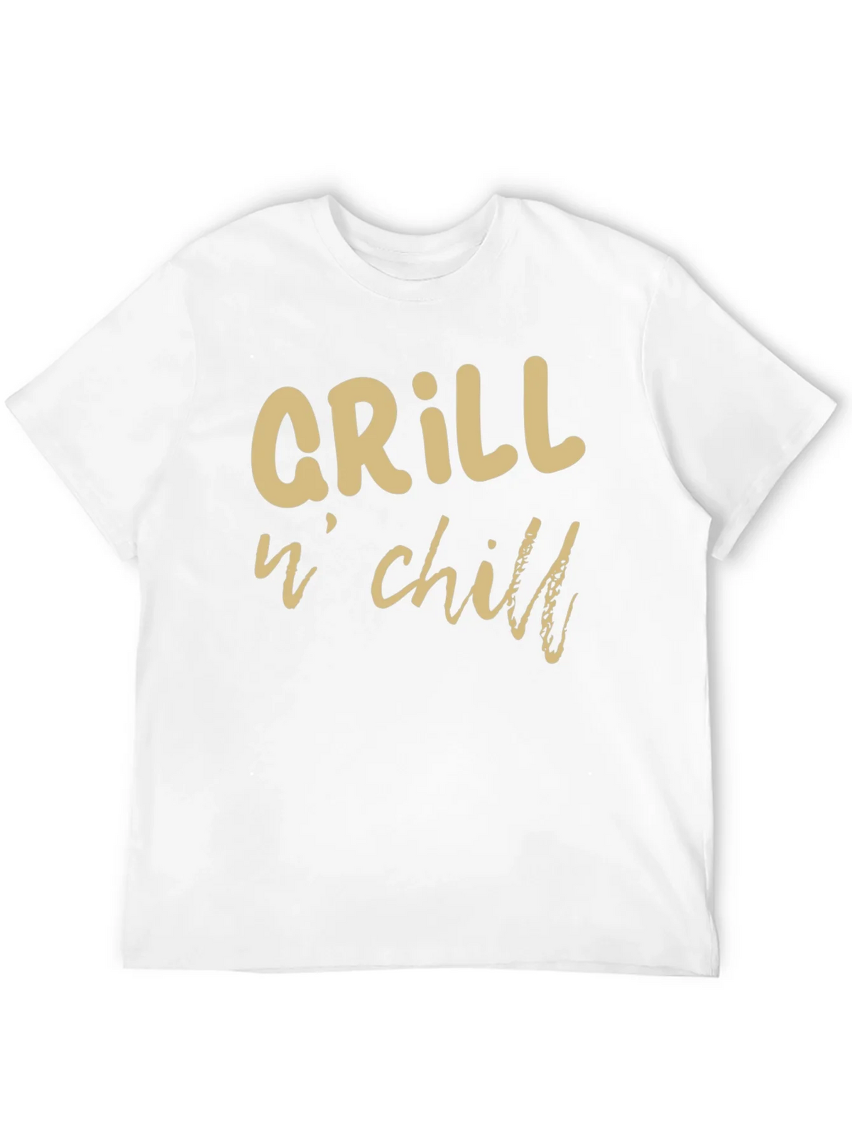Grill n Chill Graphic T-Shirt - Black
