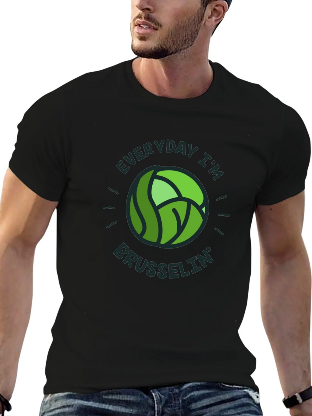 Everyday Im Brusselsin T-Shirt - Novelty Tee