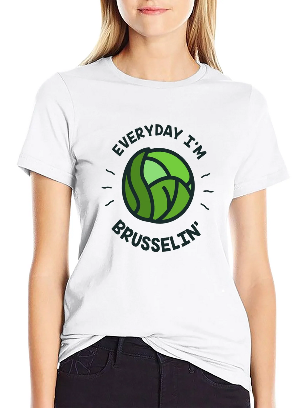 Everyday Im Brusselsin T-Shirt - Novelty Tee