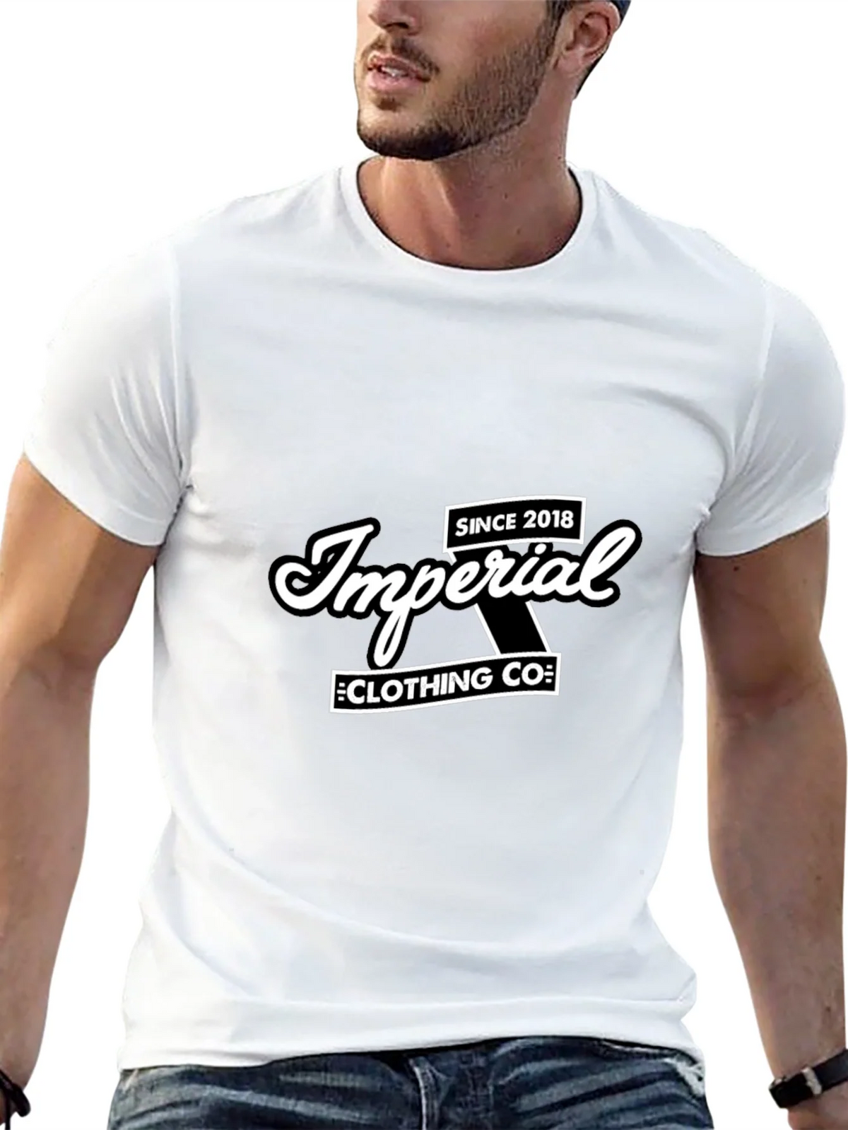 Imperial Clothing Co. Black Graphic Tee