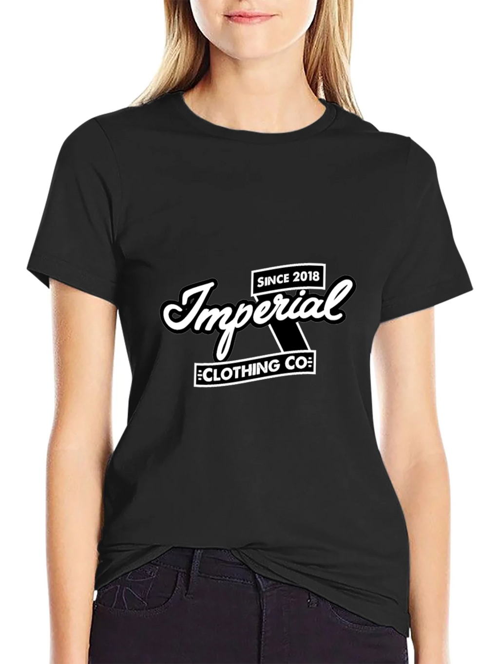 Imperial Clothing Co. Black Graphic Tee