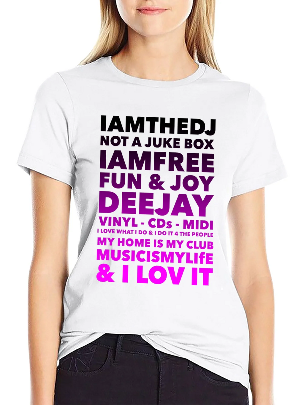 I Am The DJ Graphic T-Shirt