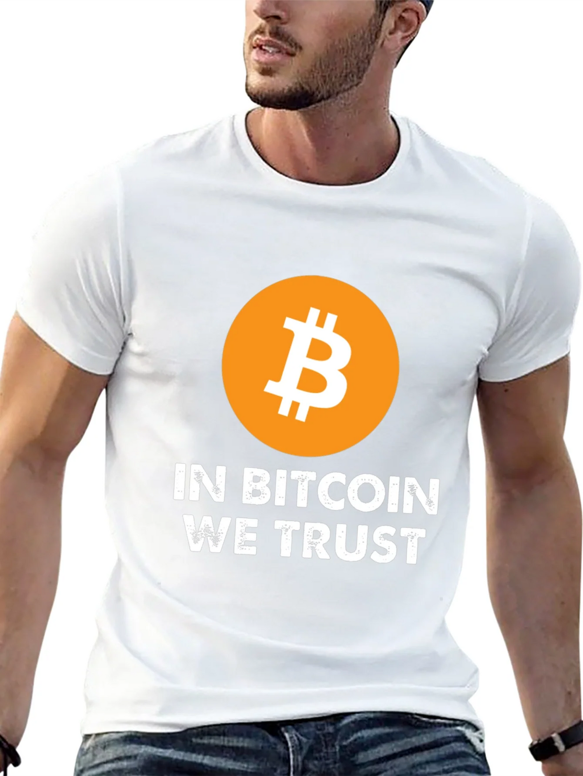 In Bitcoin We Trust Black T-Shirt