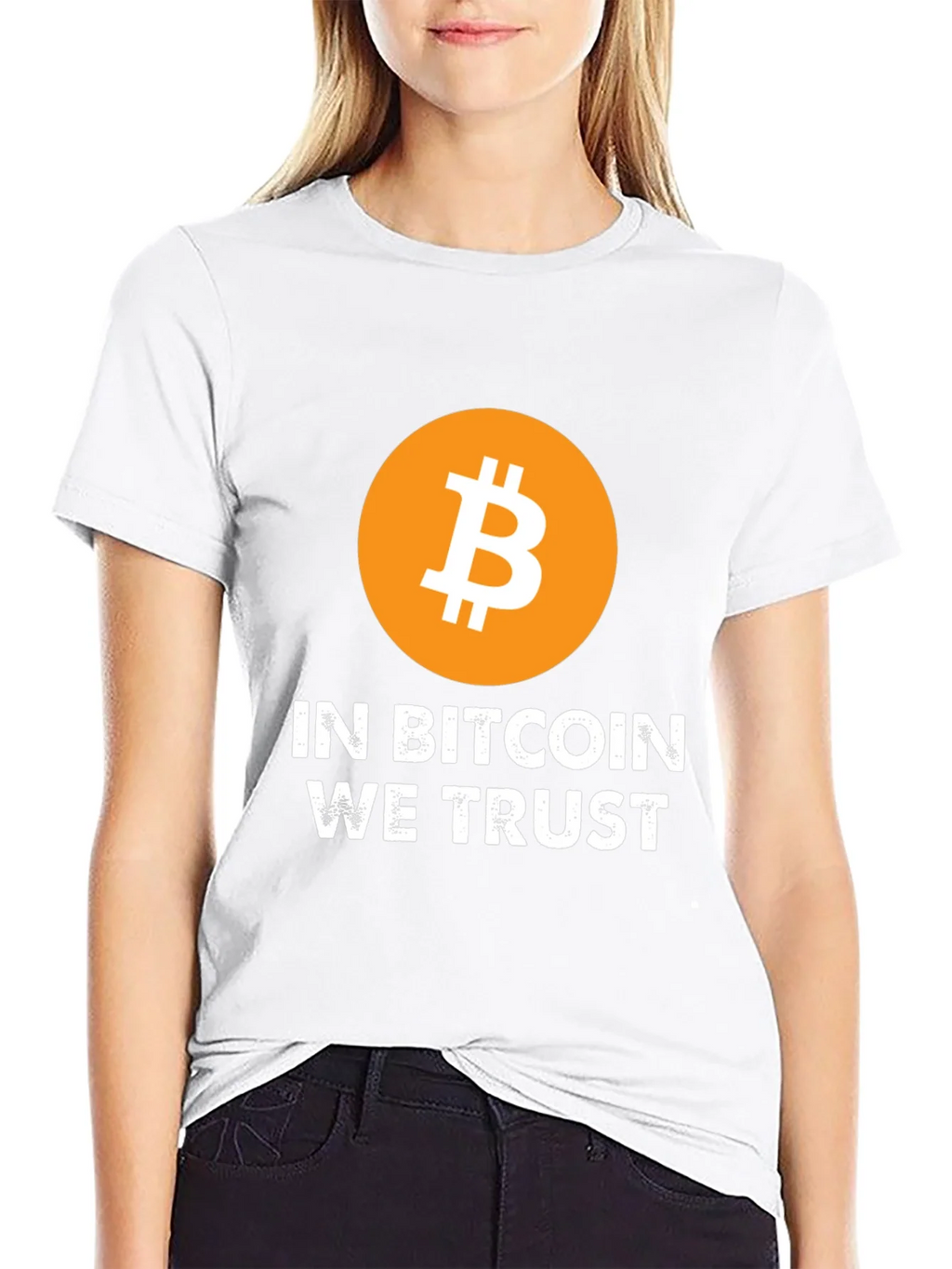 In Bitcoin We Trust Black T-Shirt